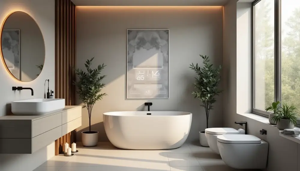 Die besten Features für Dein Badezimmer mit einem smart mirror overlay