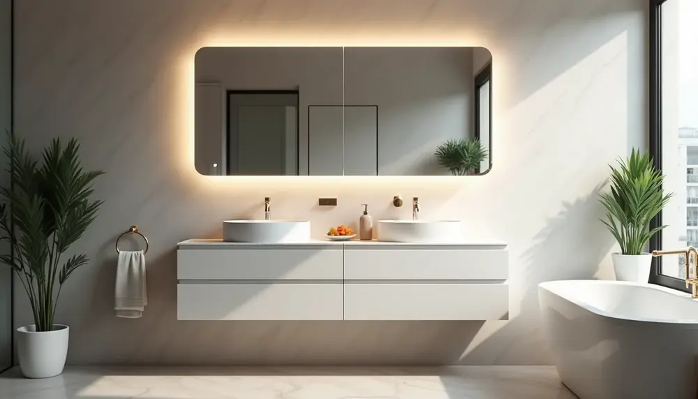 DIY-Anleitung: smart mirror kit raspberry pi im intelligenten Badezimmer