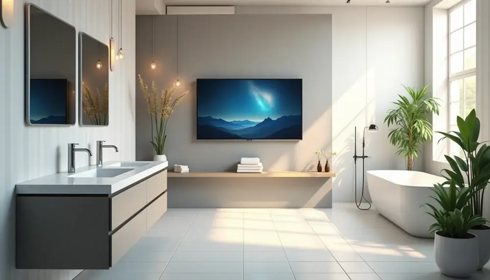 Entertainment pur: Wie das samsung smart tv bad Dein Badezimmer verändert