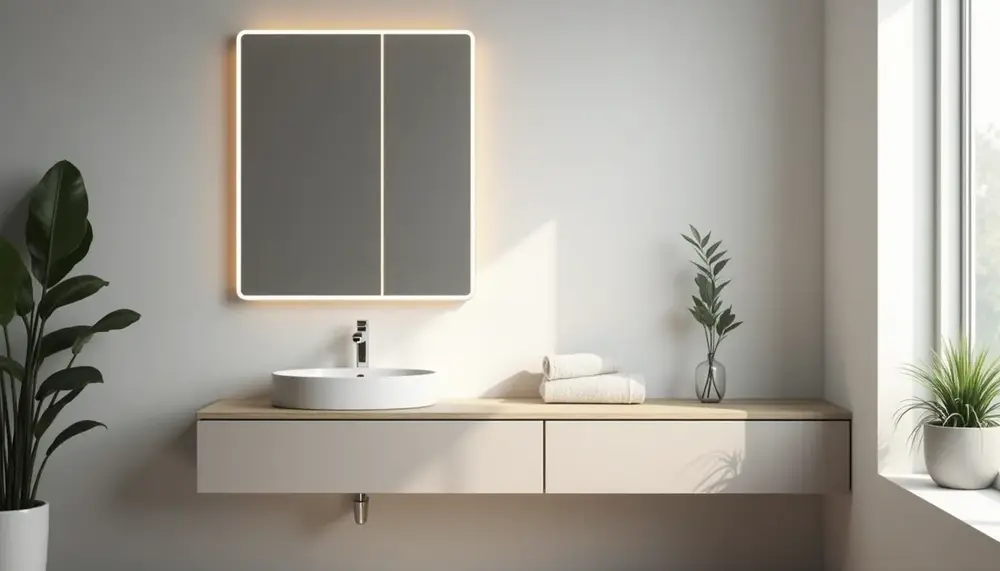 Smart Mirror Vertical: Die platzsparende Lösung für Dein Badezimmer
