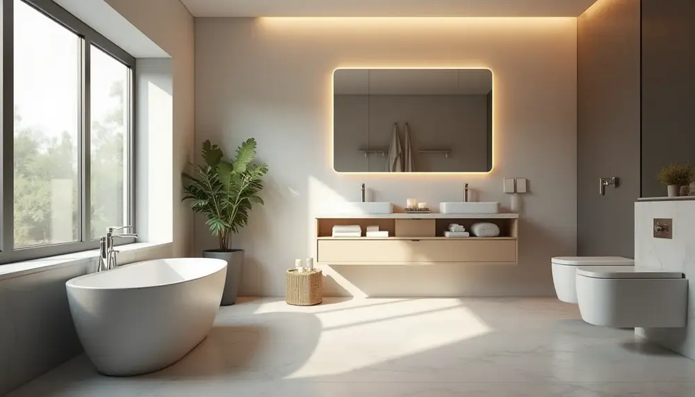 So wählst Du den perfekten smart bathroom wall mirror für Deine Bedürfnisse