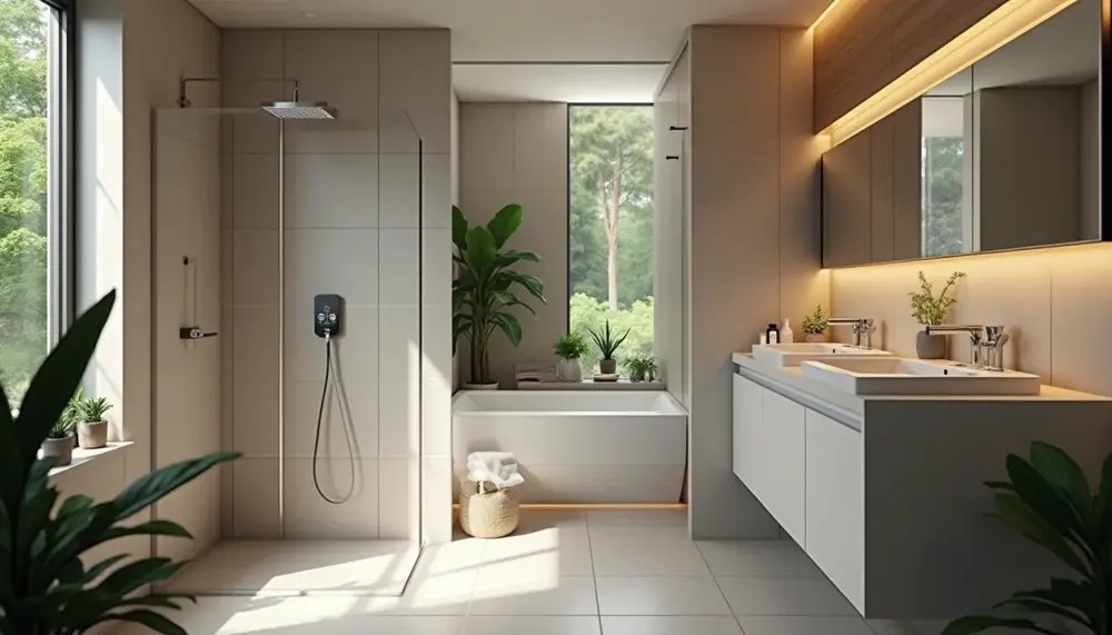 Warum eine digitale duscharmatur in keinem Smart Bad fehlen darf
